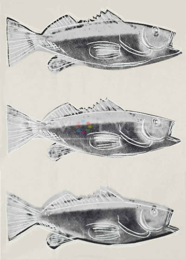 Screenprint Warhol - Fish (FS IIIA.39)