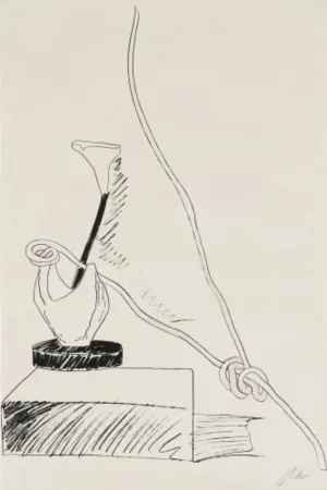 Screenprint Warhol - Flowers (Black and White), FS II.101