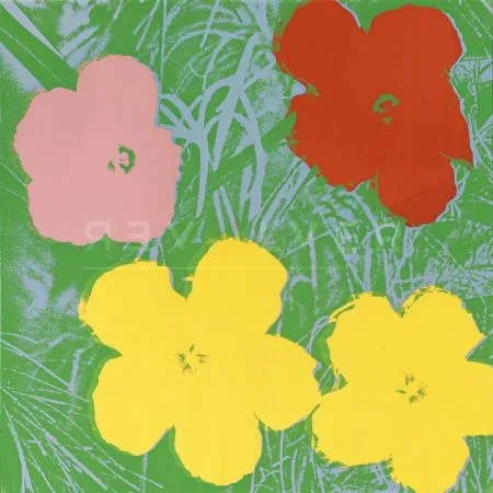 Screenprint Warhol -  Flowers (FS II.65) by Andy Warhol 