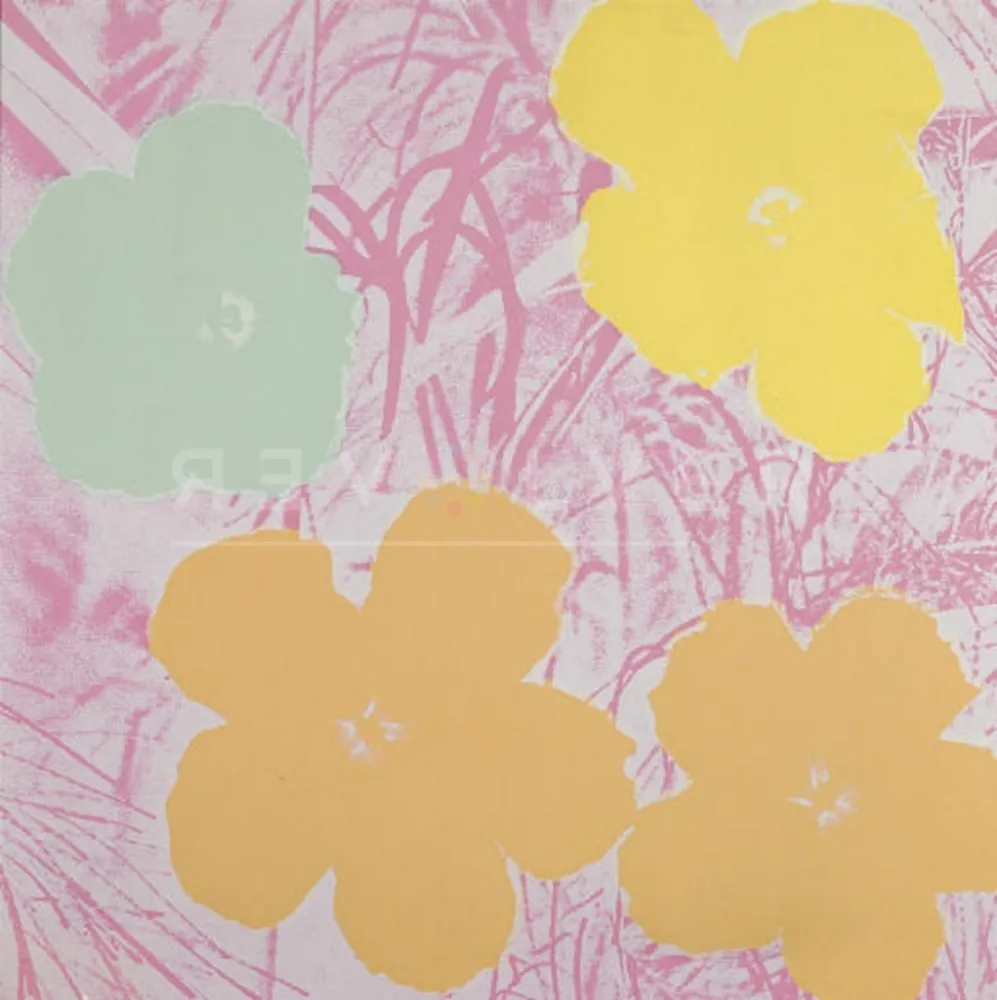 Screenprint Warhol - Flowers (FS II.70)