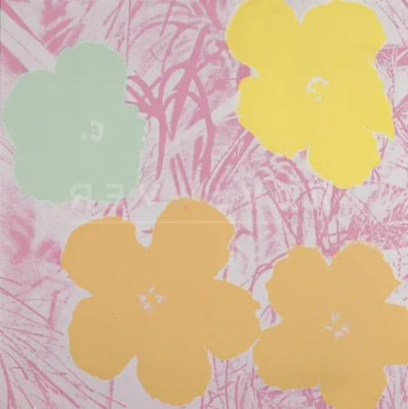 Screenprint Warhol - Flowers (FS II.70)