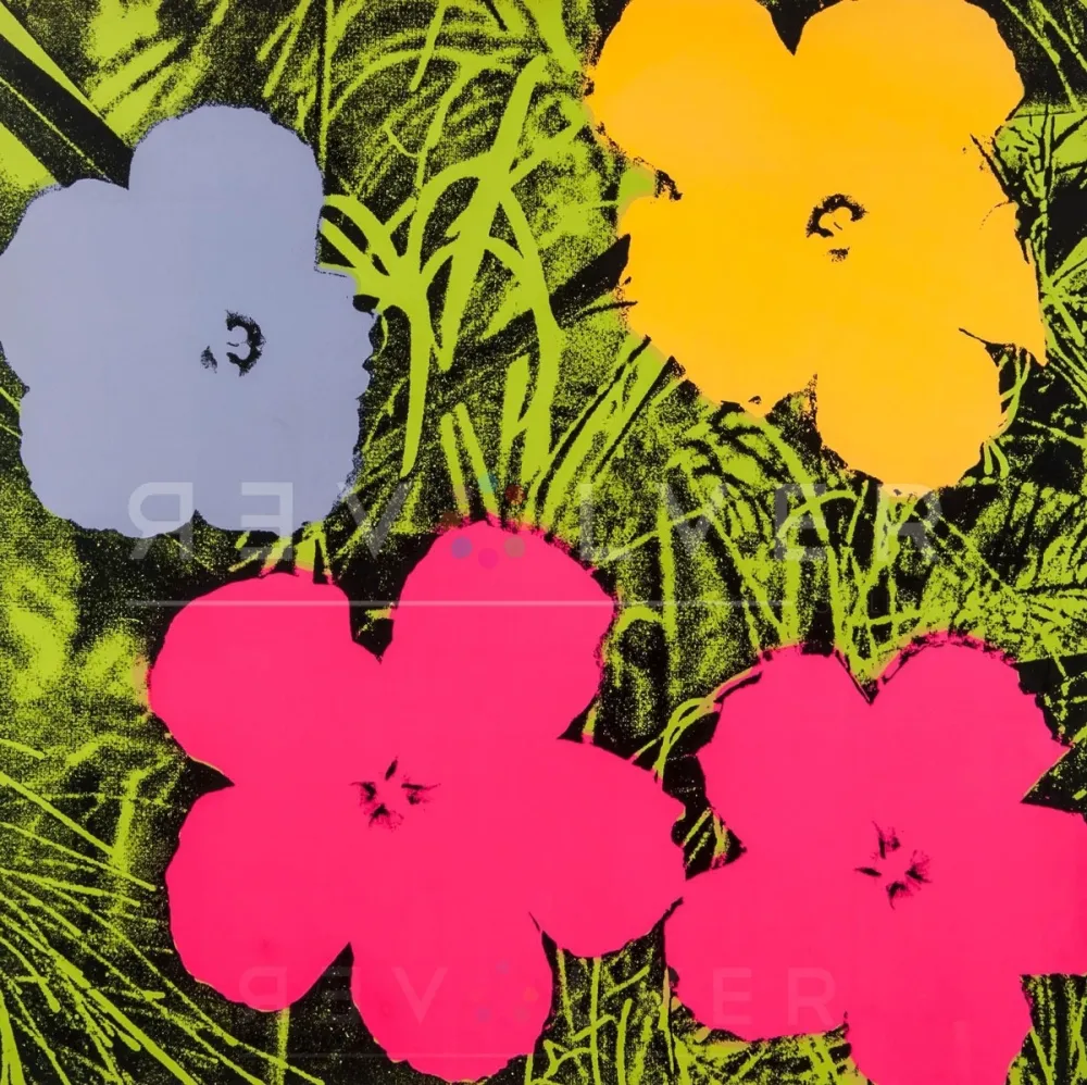 Screenprint Warhol - Flowers (FS II.73)