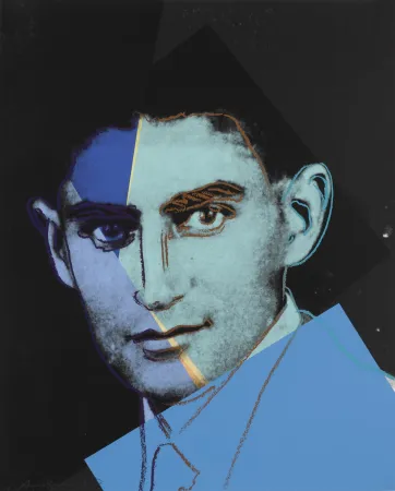 Screenprint Warhol - Franz Kafka