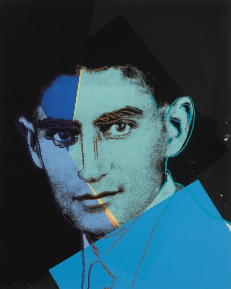 Screenprint Warhol -  Franz Kafka