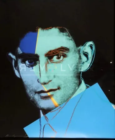 Screenprint Warhol - Franz Kafka (FS II.226)