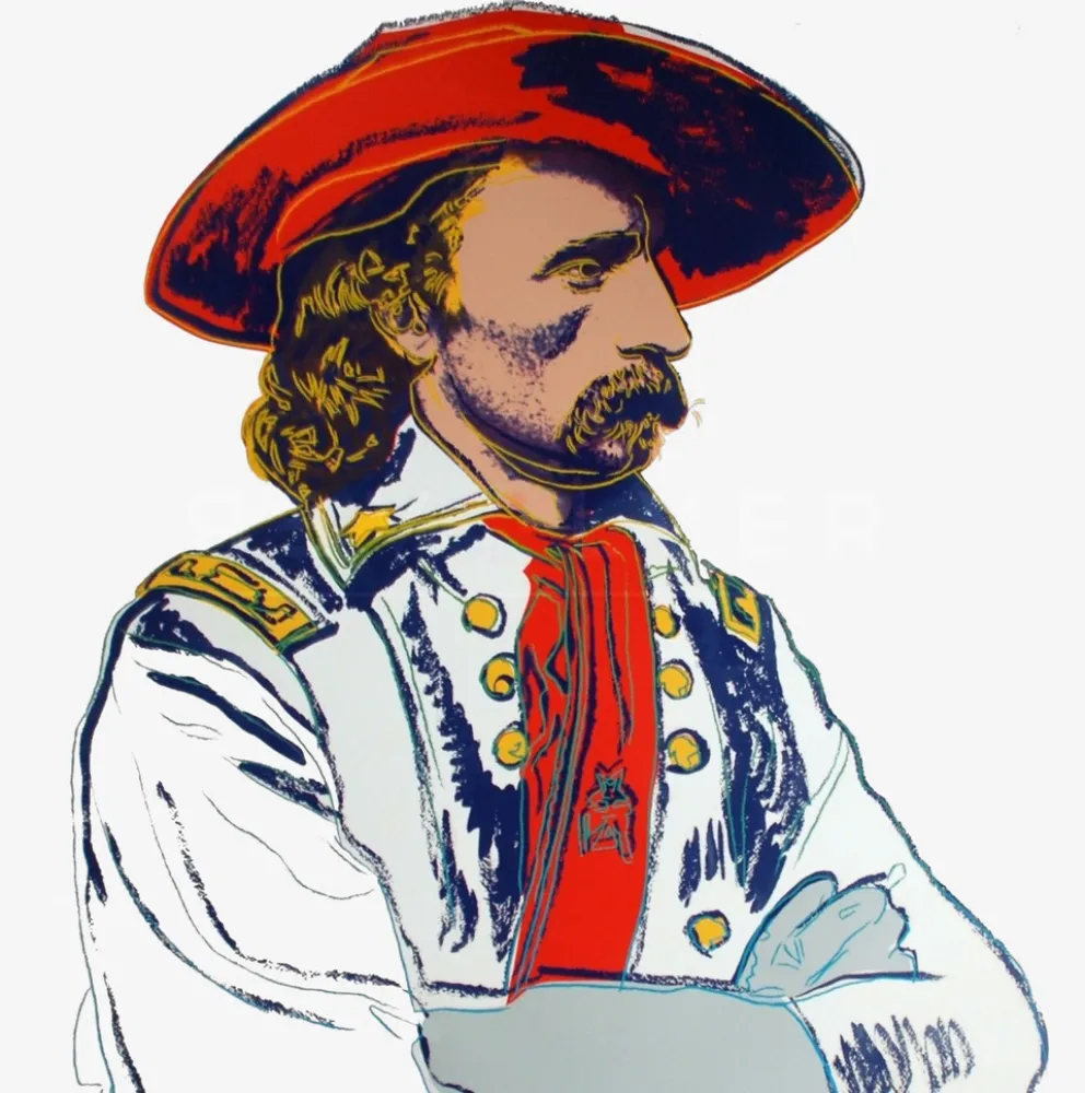 Screenprint Warhol -  General Custer (FS II.379)