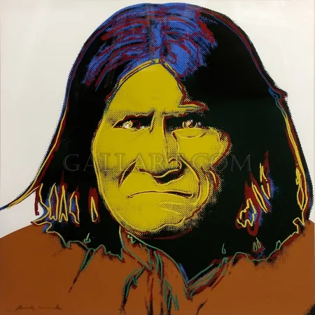 Screenprint Warhol - GERONIMO FS II.384