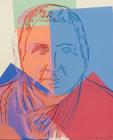 Screenprint Warhol - Gertrude Stein (FS II.227) 