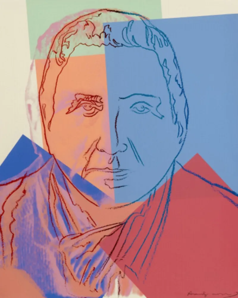 Screenprint Warhol - Gertrude Stein (FS II.227)