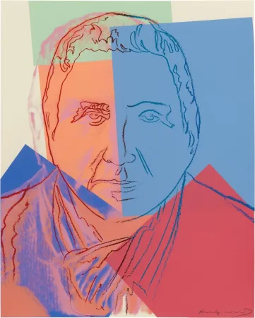 Screenprint Warhol - Gertrude Stein (FS II.227) 