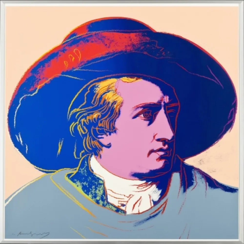 Screenprint Warhol - Goethe FS II.273