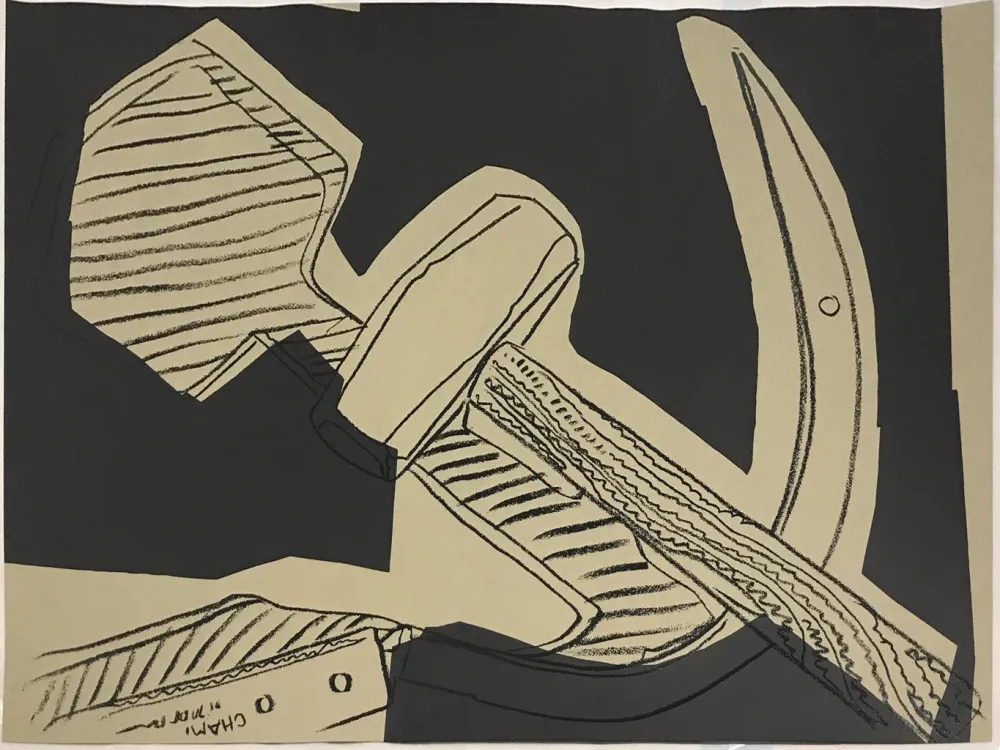 Screenprint Warhol - Hammer & Sickle