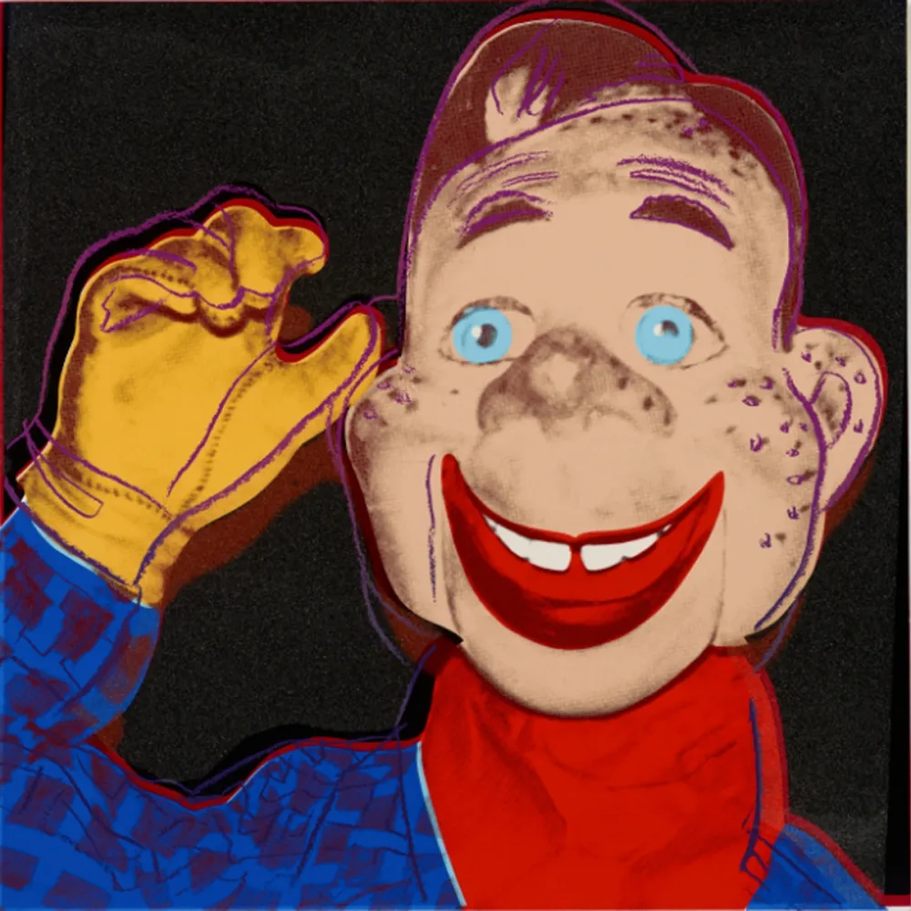 Screenprint Warhol - Howdy Doody