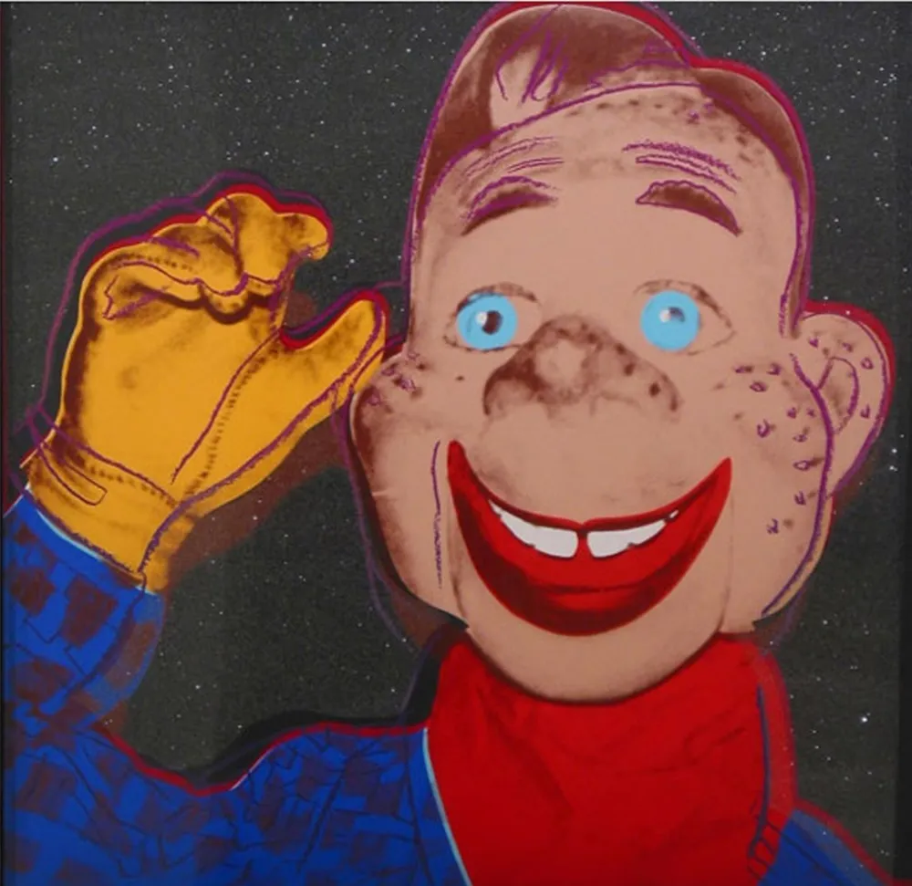 Screenprint Warhol - Howdy Doody (FS II.263)