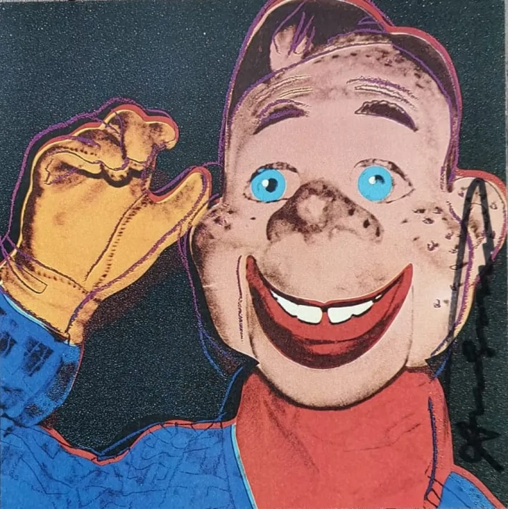 Screenprint Warhol - Howdy Doody 