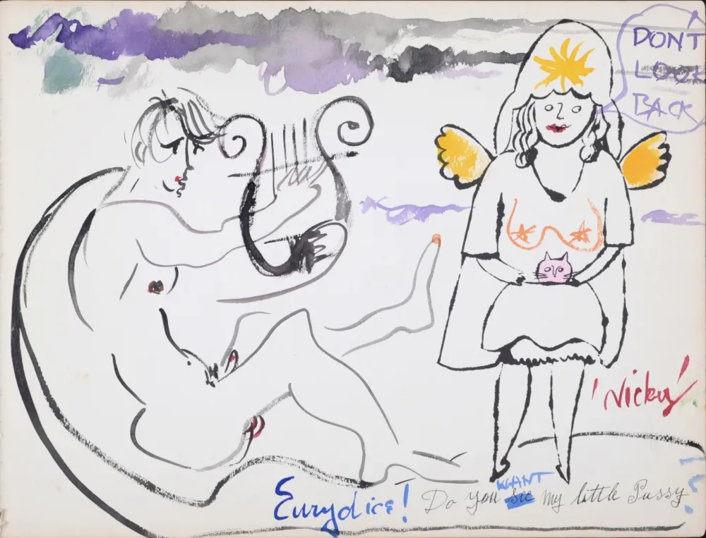 Lithograph Warhol - In the Bottom of My Garden (B), 1956