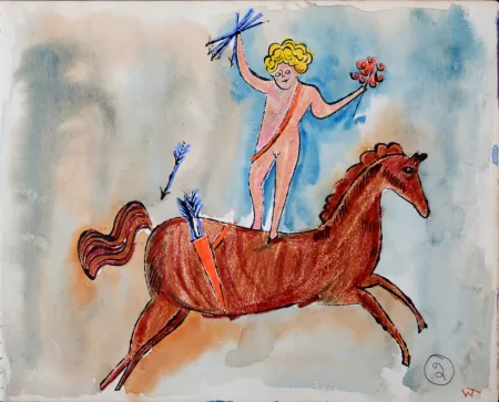 Lithograph Warhol - In the Bottom of My Garden (G), 1956