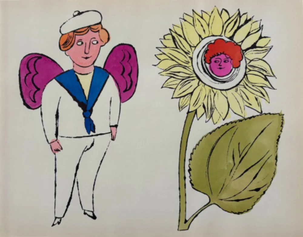 Lithograph Warhol - In The Bottom of my Garden IV.87A, CA