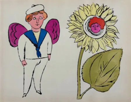 Lithograph Warhol - In The Bottom of my Garden IV.87A, CA