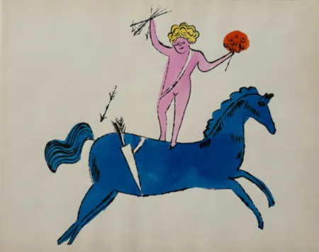 Lithograph Warhol - In The Bottom of my Garden IV.91A, CA
