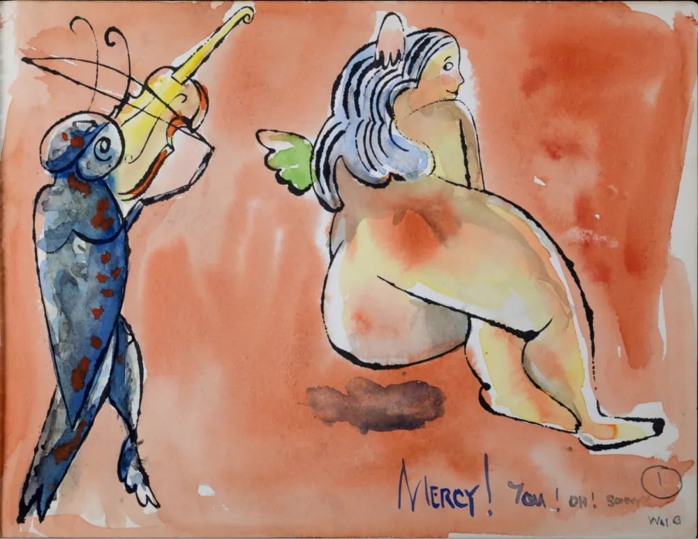 Lithograph Warhol - In the Bottom of My Garden (J), 1956