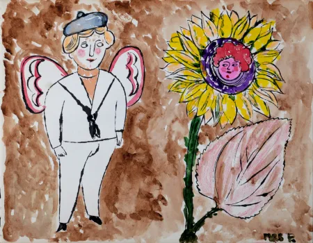 Lithograph Warhol - In the Bottom of My Garden (K), 1956