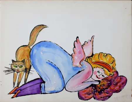 Lithograph Warhol - In the Bottom of My Garden (L), 1956