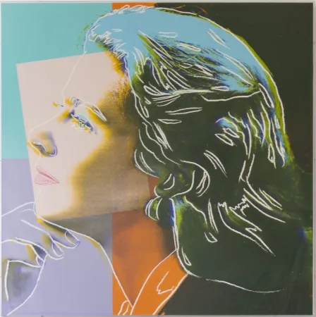 Screenprint Warhol - Ingrid Bergman, Herself (FS II.313) 