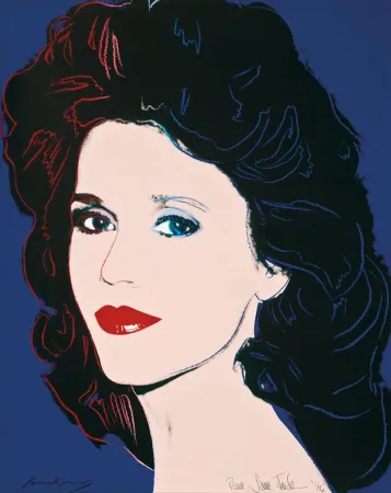 Screenprint Warhol - Jane Fonda (FS II.268)