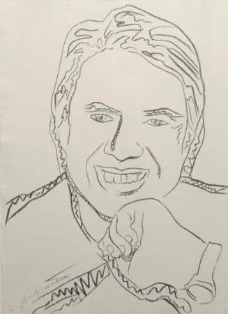 Screenprint Warhol - Jimmy Carter