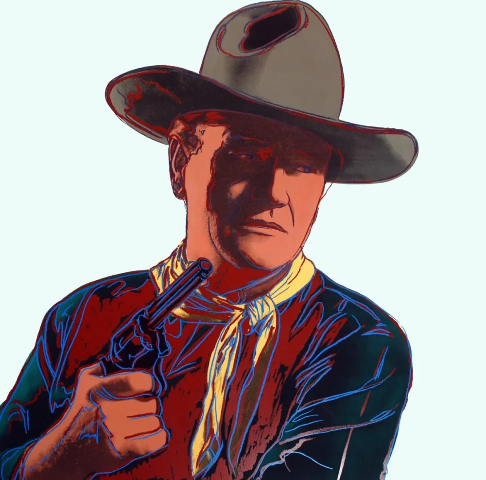 Screenprint Warhol - John Wayne [Unique] (FS II.377)