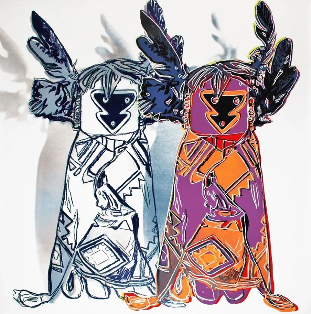 Screenprint Warhol - Kachina Dolls (FS II.381)