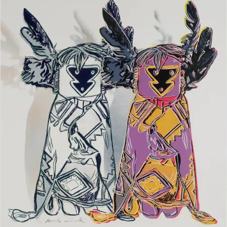 Screenprint Warhol - Kachina Dolls (FS II.381)