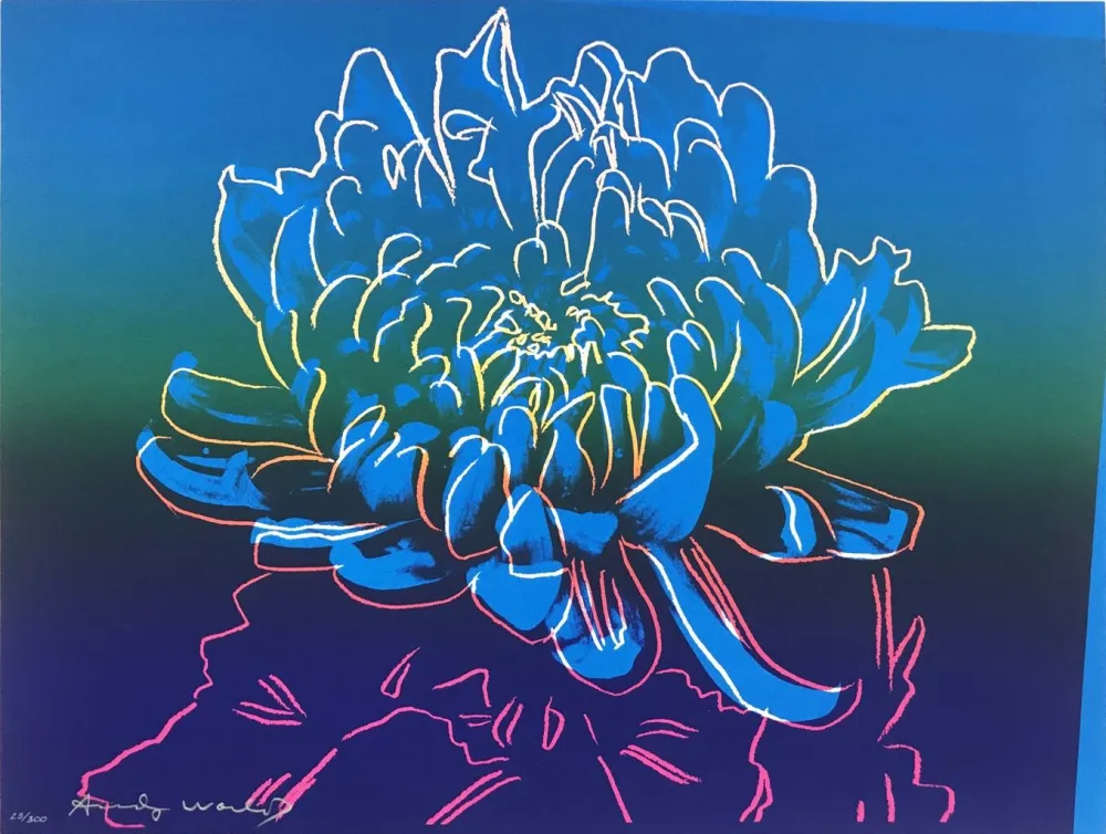 Screenprint Warhol - Kiku, II.307