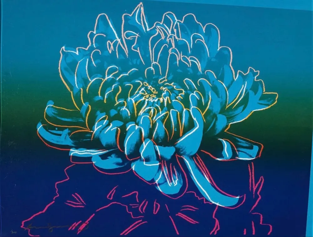 Screenprint Warhol - Kiku, II.307