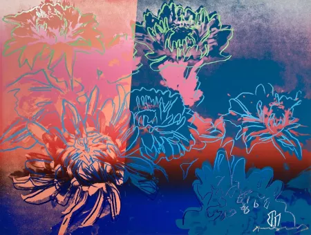 Screenprint Warhol - Kiku, II.309