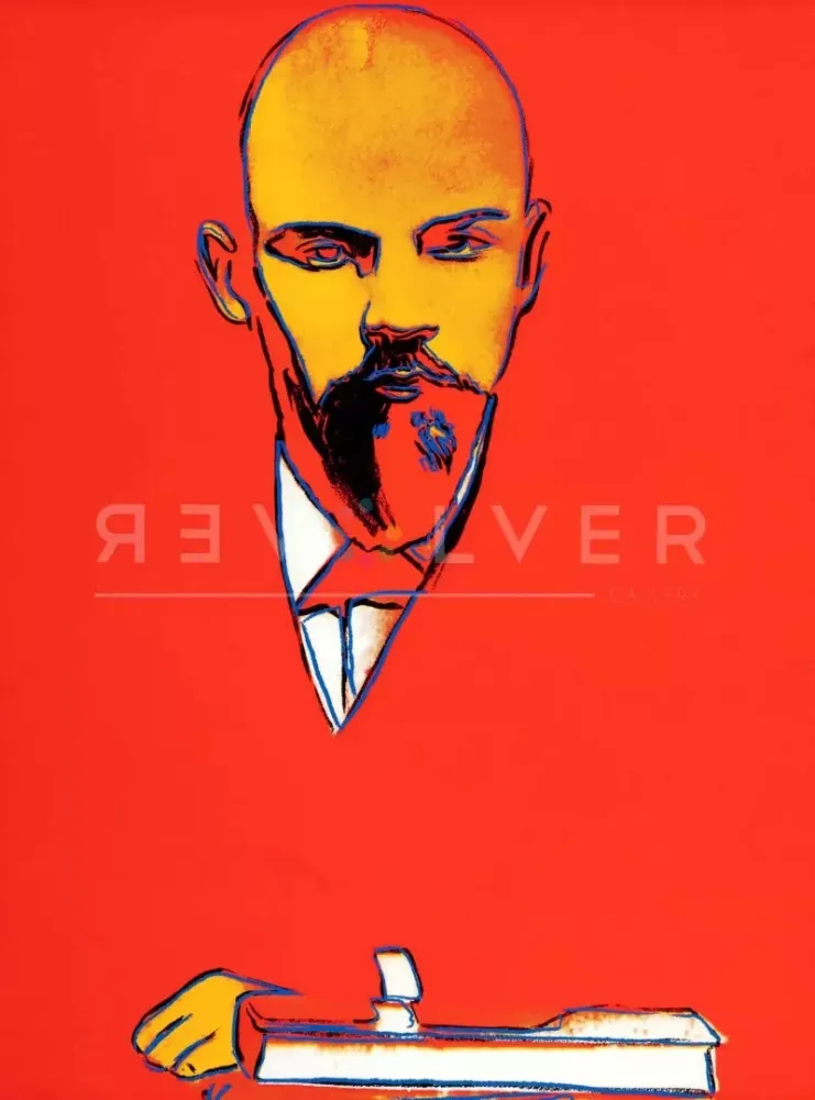 Screenprint Warhol - Lenin (Red) FS II.403