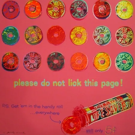 Screenprint Warhol - Life Savers (FS-II.353)