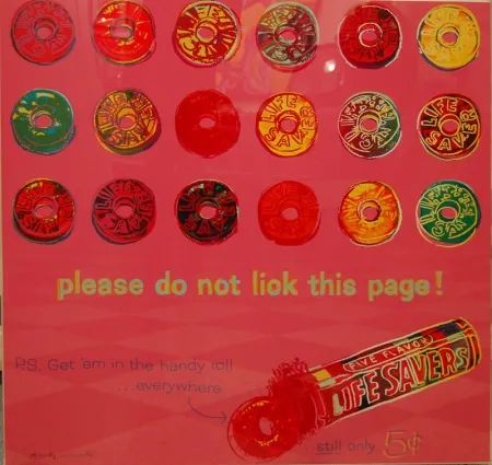 Screenprint Warhol - Life Savers (FS-II.353)