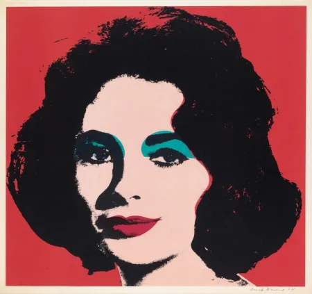 Screenprint Warhol - Liz (FS II.7) 