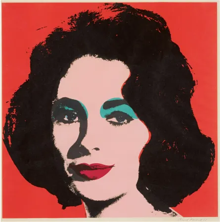Screenprint Warhol - Liz Taylor 7