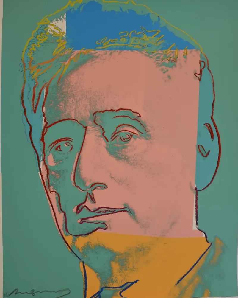 Screenprint Warhol - Louis Brandeis (FS II.230) Trial Proof
