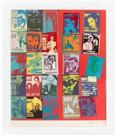 Screenprint Warhol - Magazine and History, FS II.304 A