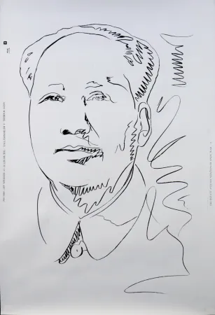 Screenprint Warhol - Mao, 1989-1990 - Very scarce!