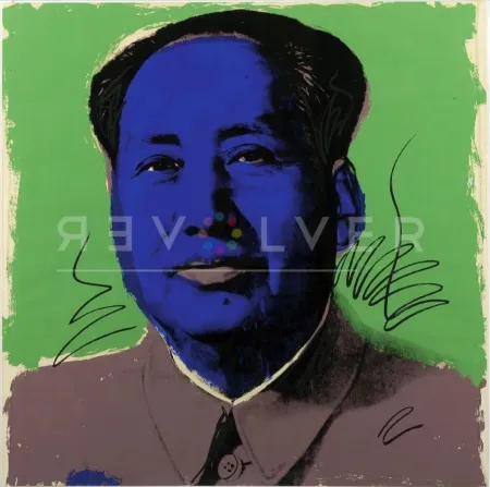 Screenprint Warhol - Mao 90