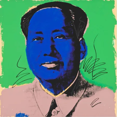 Screenprint Warhol - Mao 90