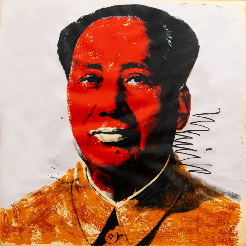 Screenprint Warhol - Mao 96