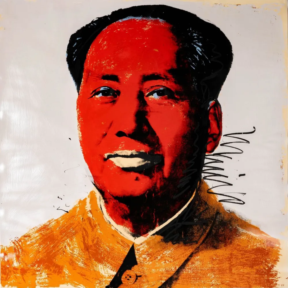 Screenprint Warhol - Mao 96