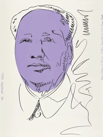 Screenprint Warhol - Mao (FS II.125A)