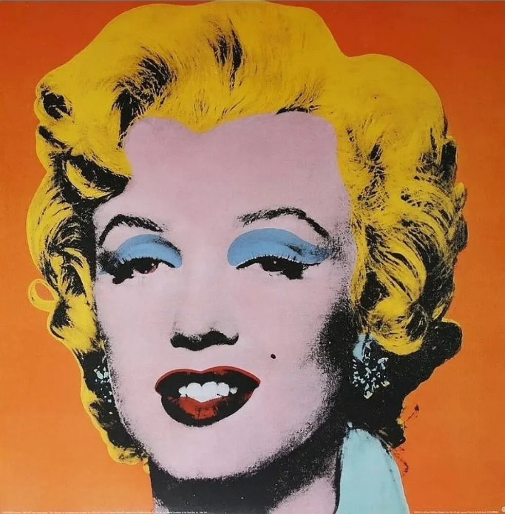 Screenprint Warhol - Marilyn Monroe poster
